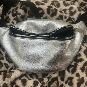 Silver Fanny Pack